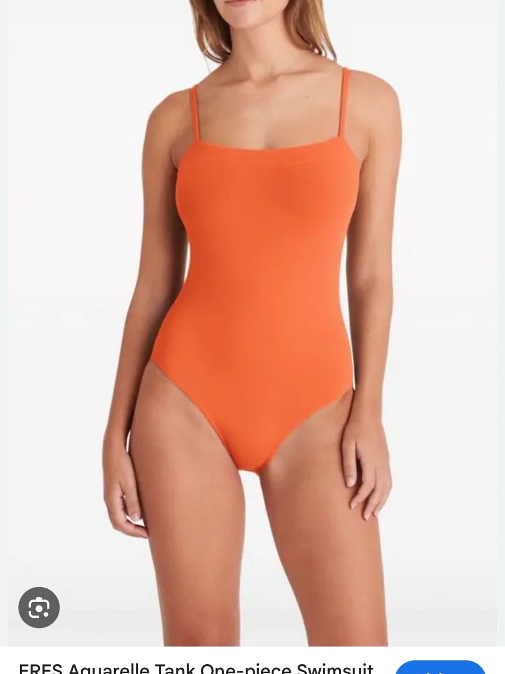 Eres Aquarelle Orange One-Piece Swimsuit , sz FR 42 (US10) M - Picture 2 of 9